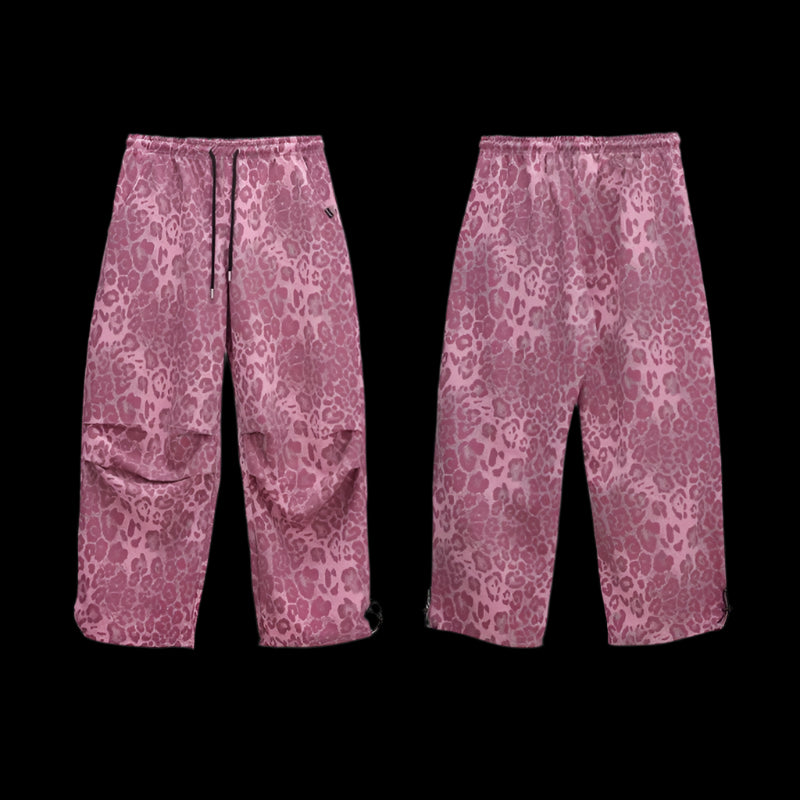 "Hush" Pink Leopard Jeans