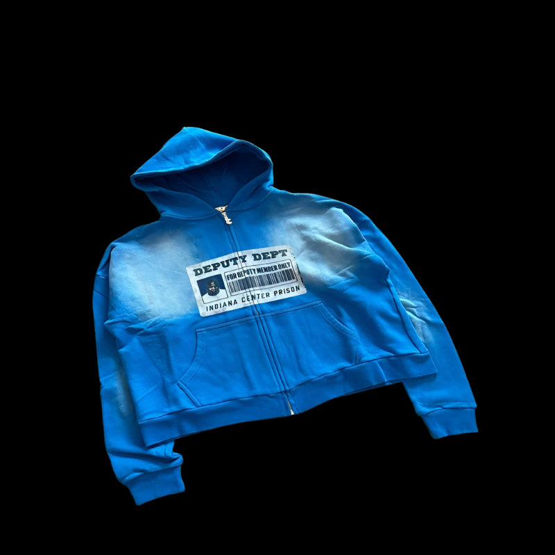 DEPUTY DEPT ZIP UP HOODIE